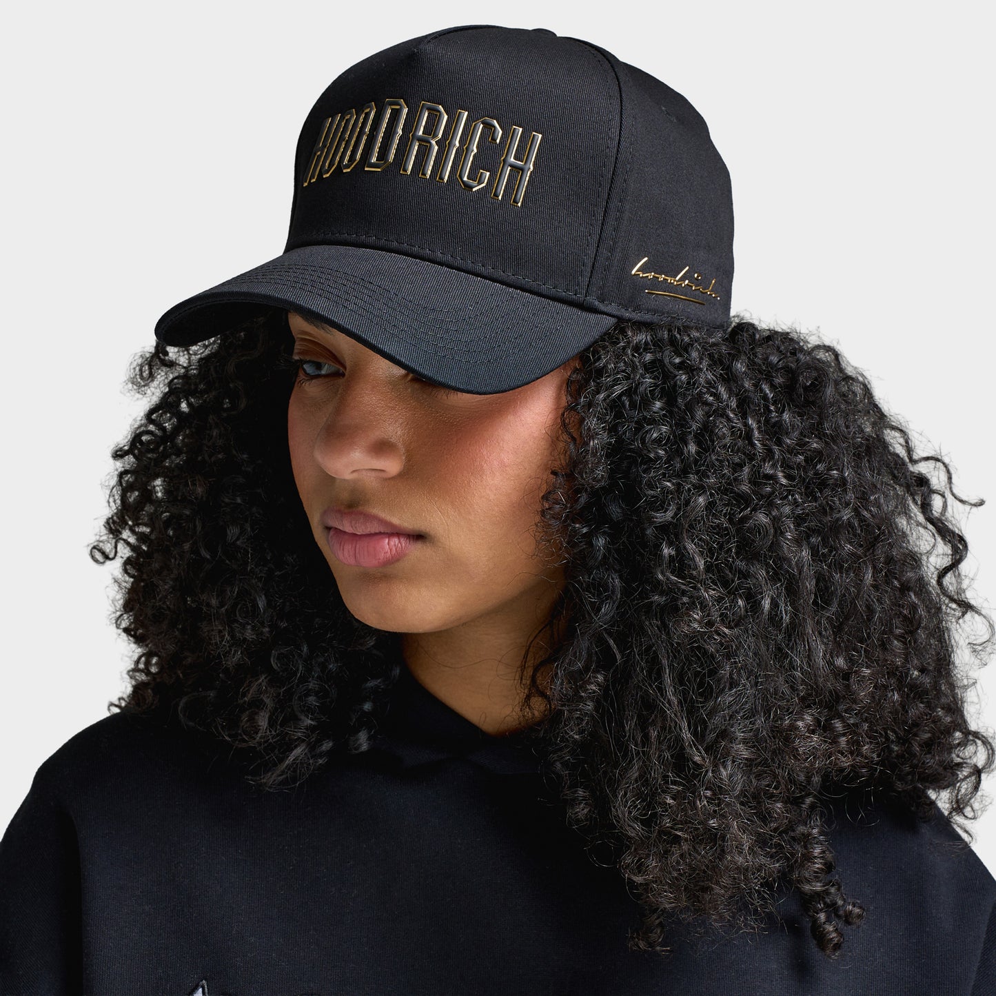 Hoodrich Coupe 5 Panel Cap Black / Gold