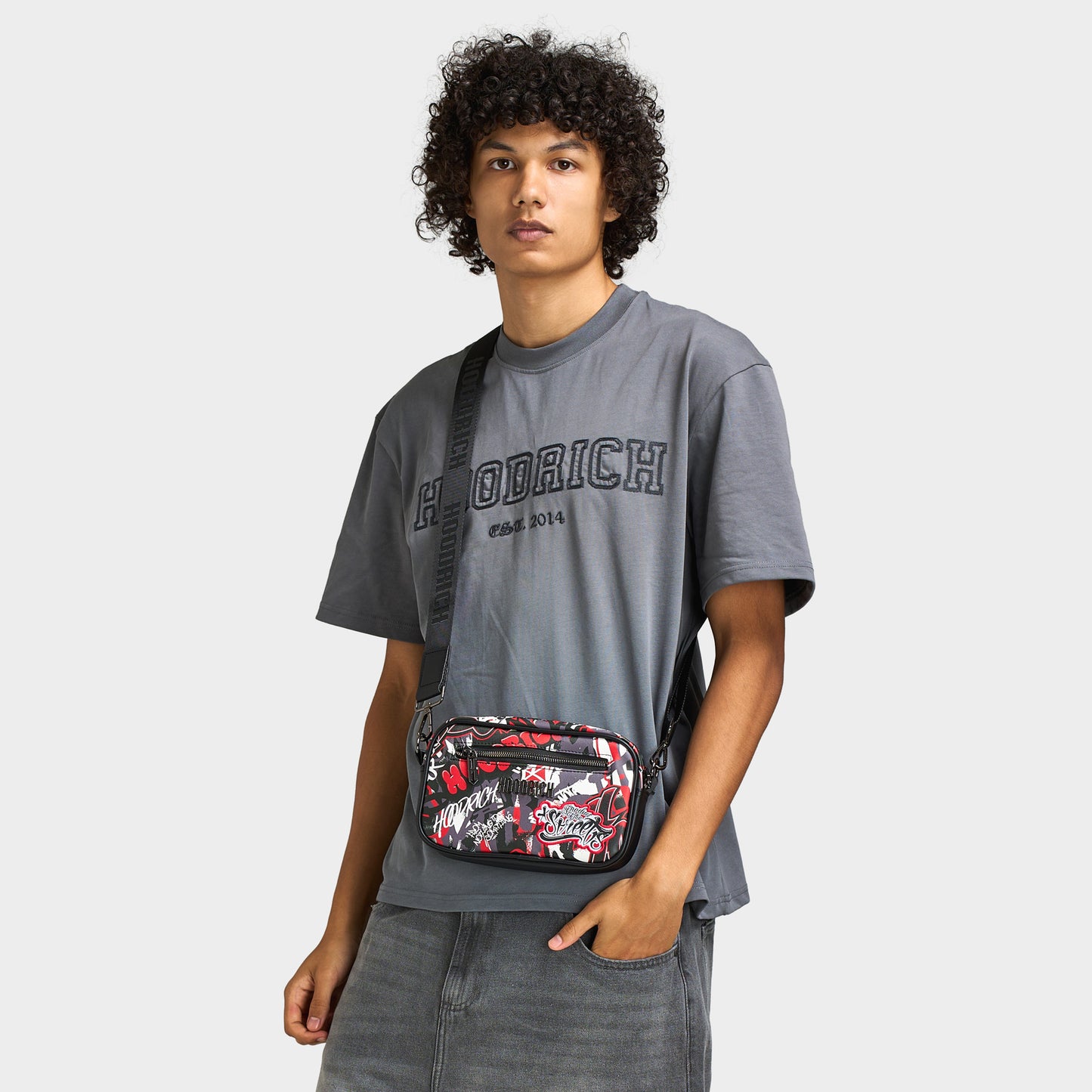 Hoodrich Sac bandoulière Graffiti / Multi