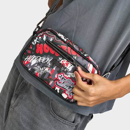 Hoodrich Sac bandoulière Graffiti / Multi