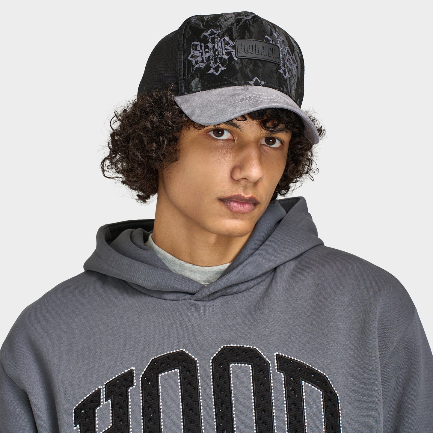 Casquette Trucker Hoodrich Virtux Noir / Gris