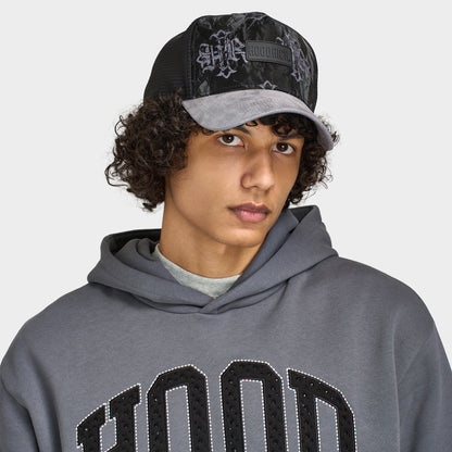 Casquette Trucker Hoodrich Virtux Noir / Gris