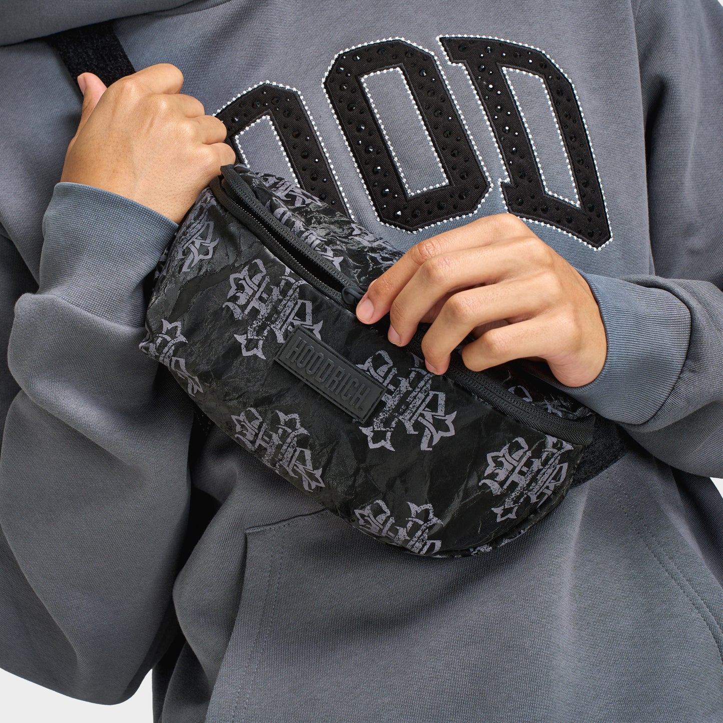 Hoodrich Virtux Sac banane noir / gris