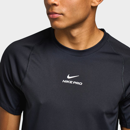 Nike Pro Training Men's Dri-FIT Short Sleeve Top / Black