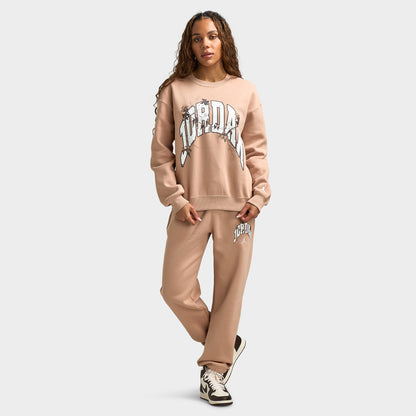 Jordan Women's Brooklyn Fleece Crew Hemp / Sail