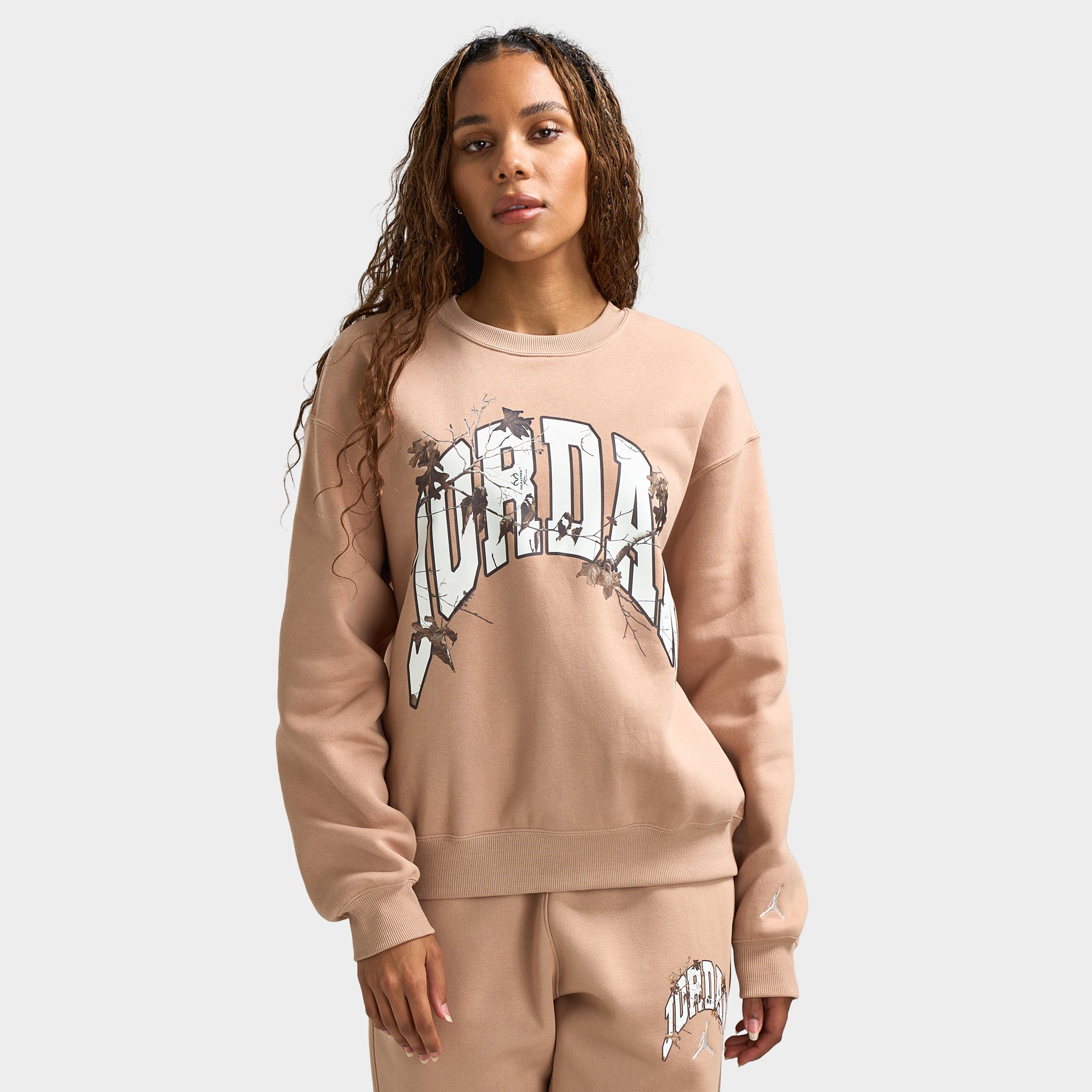 Jordan Women's Brooklyn Fleece Crew Hemp / Sail – JD Sports