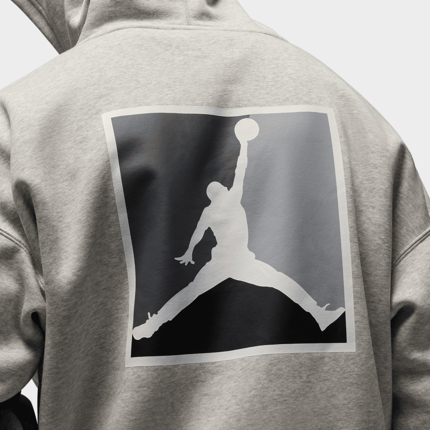 Jordan Brooklyn Fleece Graphic Hoodie / Grey Heather