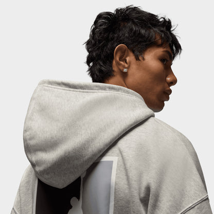 Jordan Brooklyn Fleece Graphic Hoodie / Grey Heather