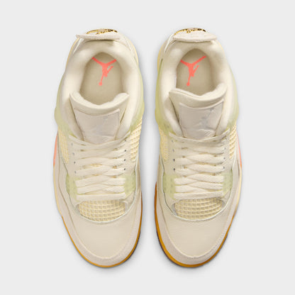 Jordan Femmes 4 Retro Lait de Coco / Multicolore