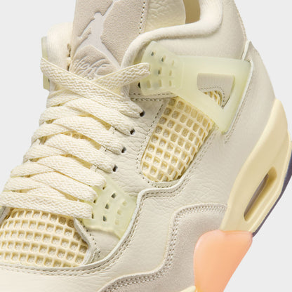 Jordan Femmes 4 Retro Lait de Coco / Multicolore