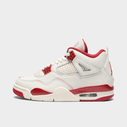 Jordan Women's 4 Retro Pale Ivory / Sierra Red - Tough Red