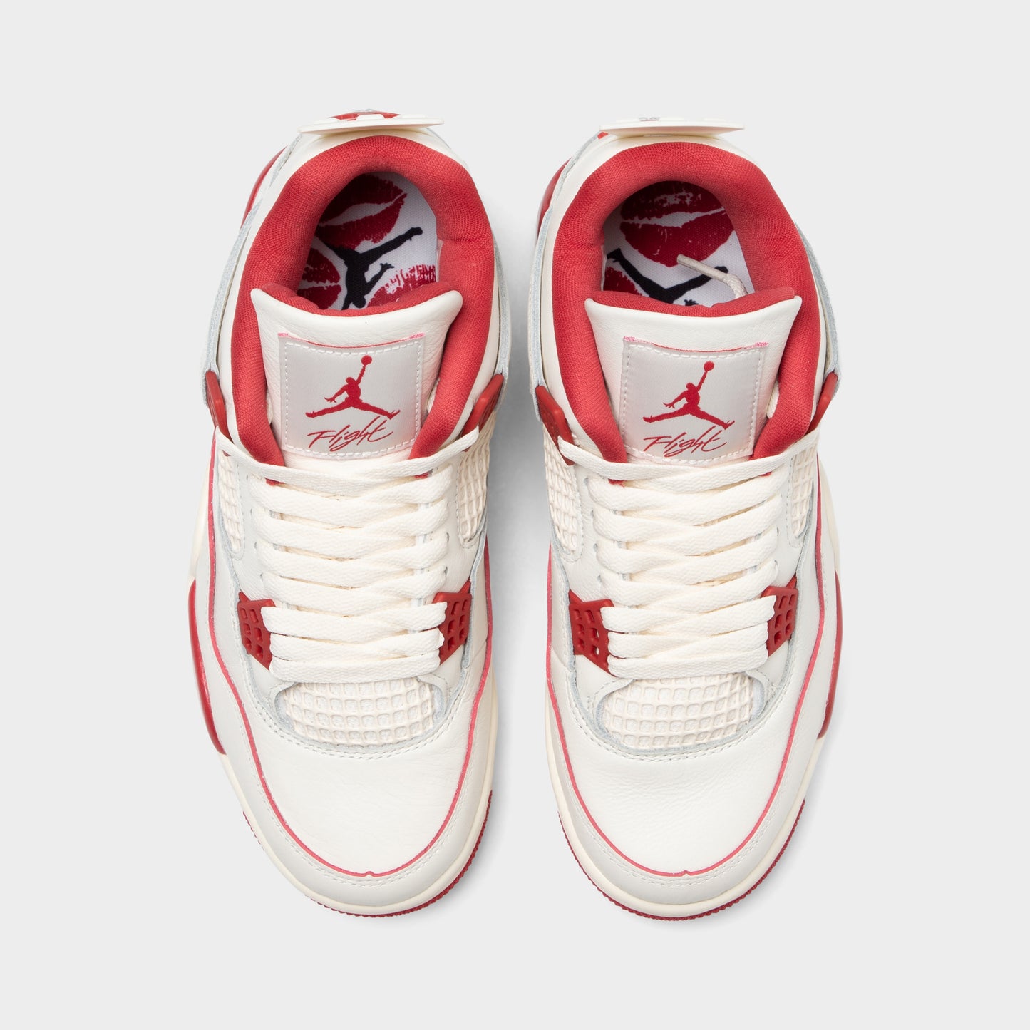 Jordan Women's 4 Retro Pale Ivory / Sierra Red - Tough Red