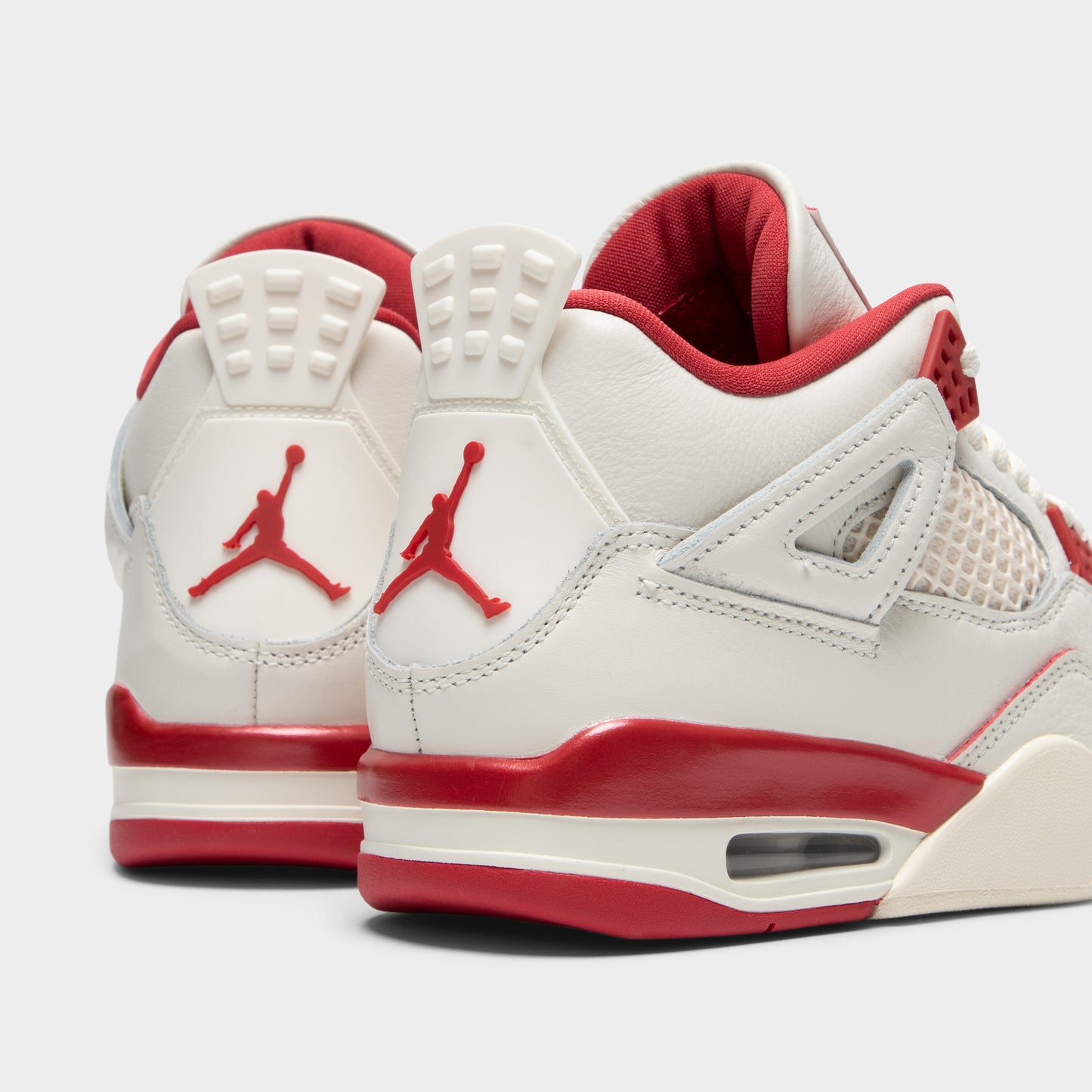 Jordan Women's 4 Retro Pale Ivory / Sierra Red - Tough Red