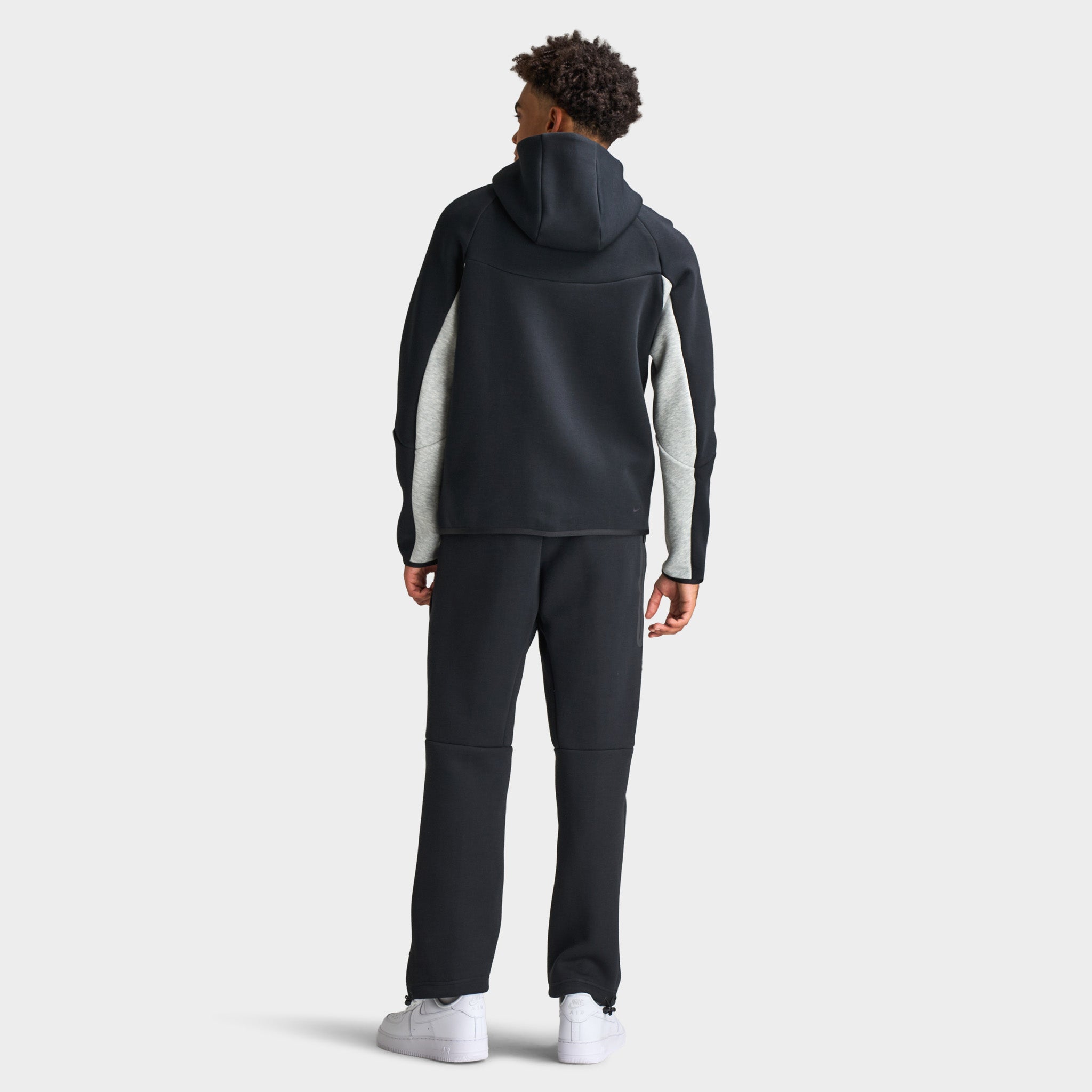 Nike Tech Men's Fleece Windrunner Full-Zip Jacket Black / Dark