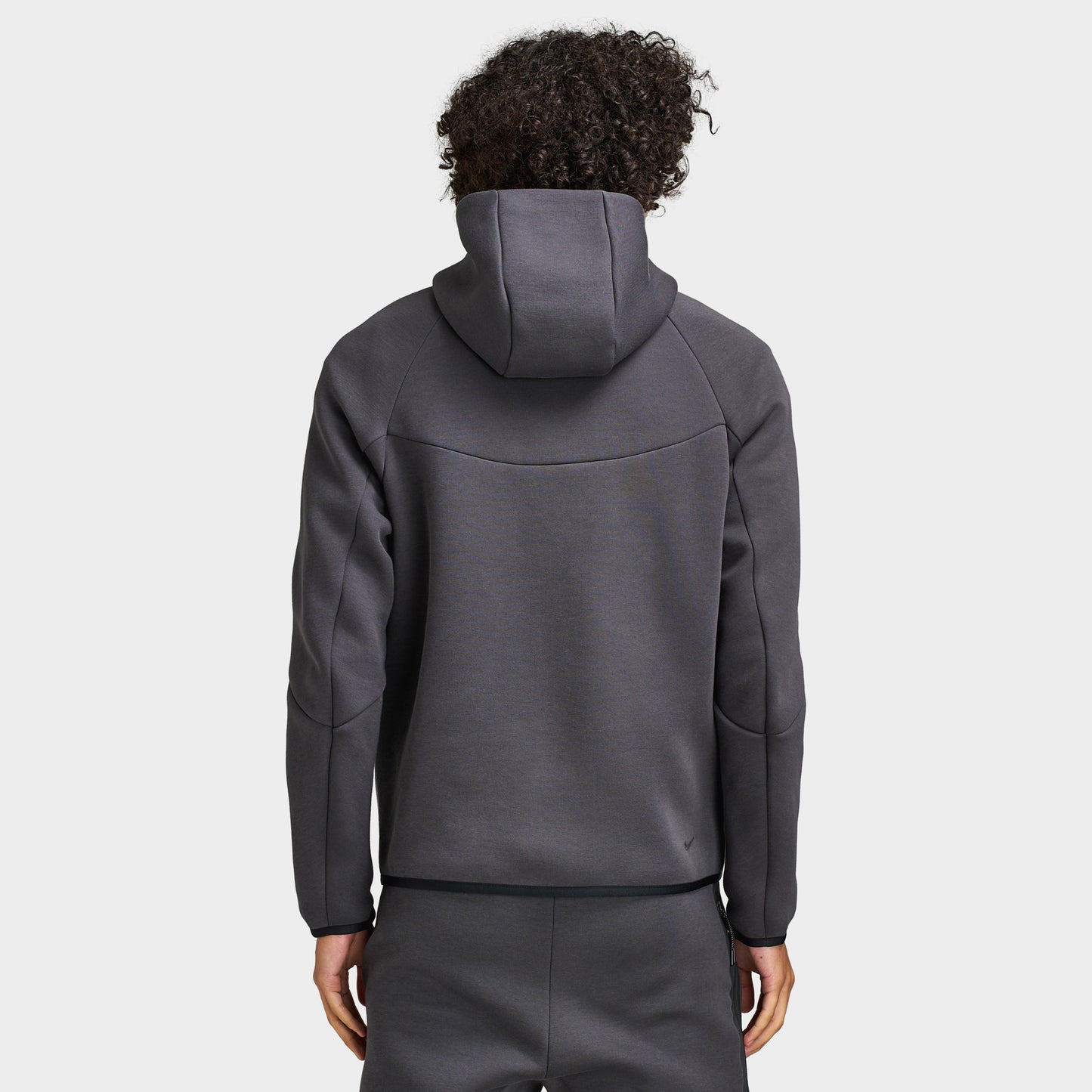 Nike Tech Men's Fleece Windrunner Full-Zip Jacket Anthracite / Orange Frost