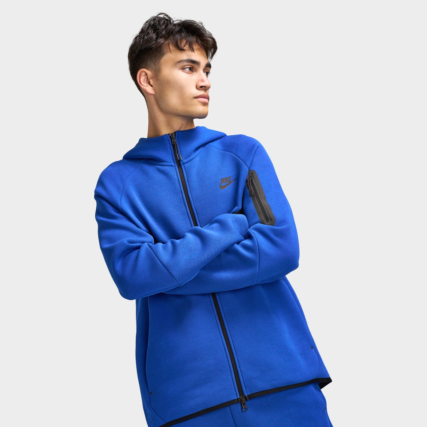 Nike Tech Fleece Hoodie / Old Royal