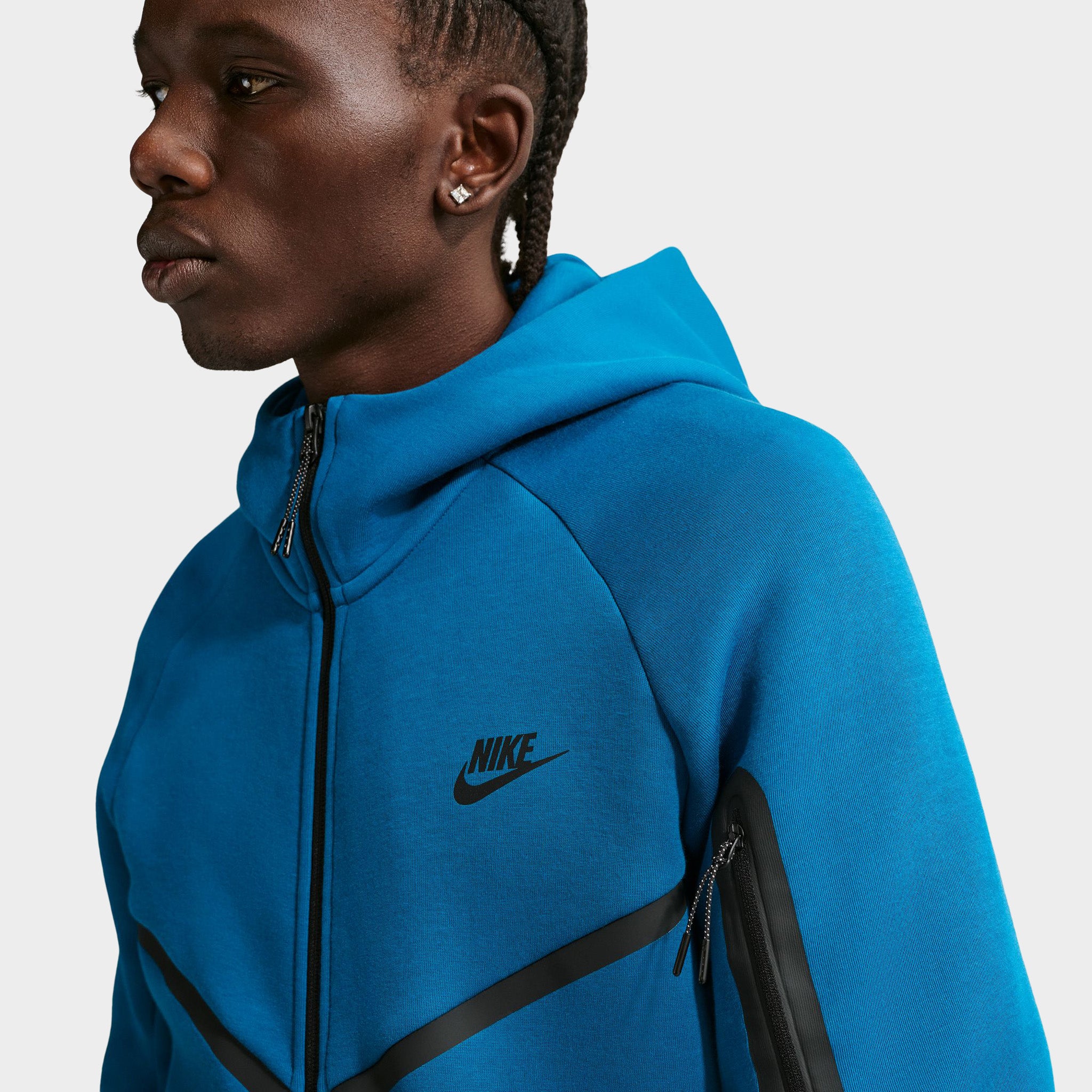 トップス NWT- NIKE Tech Fleece Hoodie Nike Tech Fleece Full-Zip Windrunner Hoodie Dark Grey Heather