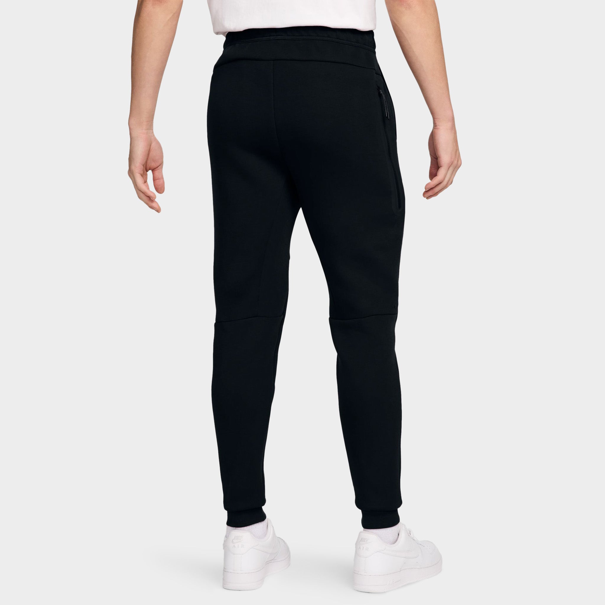 jd nike tech fleece joggers black