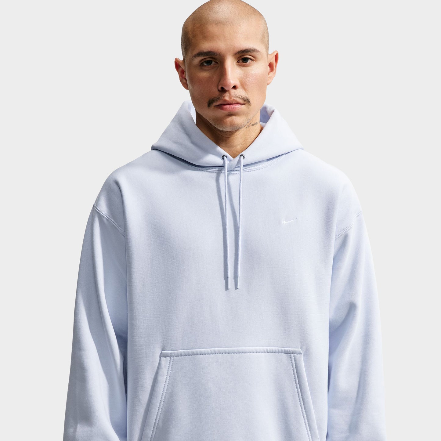 Nike Solo Swoosh Hoodie / Football Grey