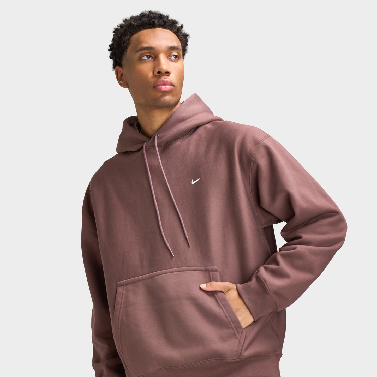 Nike Solo Swoosh Chandail à Capuchon / Violet