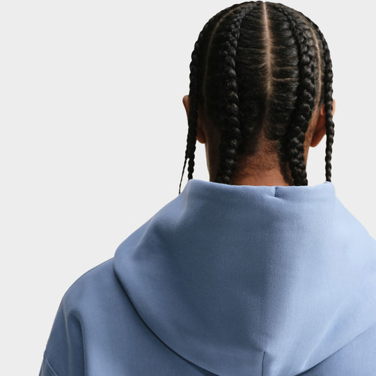Nike Solo Swoosh Full-Zip Hoodie Work Blue / White