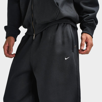 Nike Solo Swoosh Fleece Pants Black / White