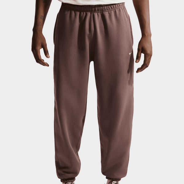 Nike Solo Swoosh Cuffed Fleece Pants / Purple – JD Sports
