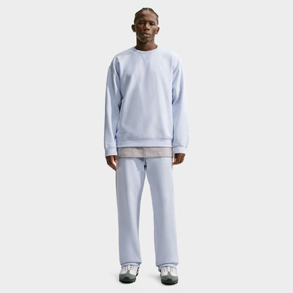 Nike Solo Swoosh Pantalon à ourlet ouvert / Gris football