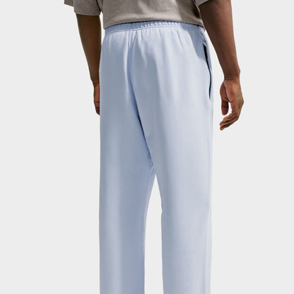 Nike Solo Swoosh Pantalon à ourlet ouvert / Gris football