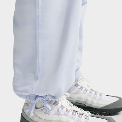 Nike Solo Swoosh Pantalon à ourlet ouvert / Gris football