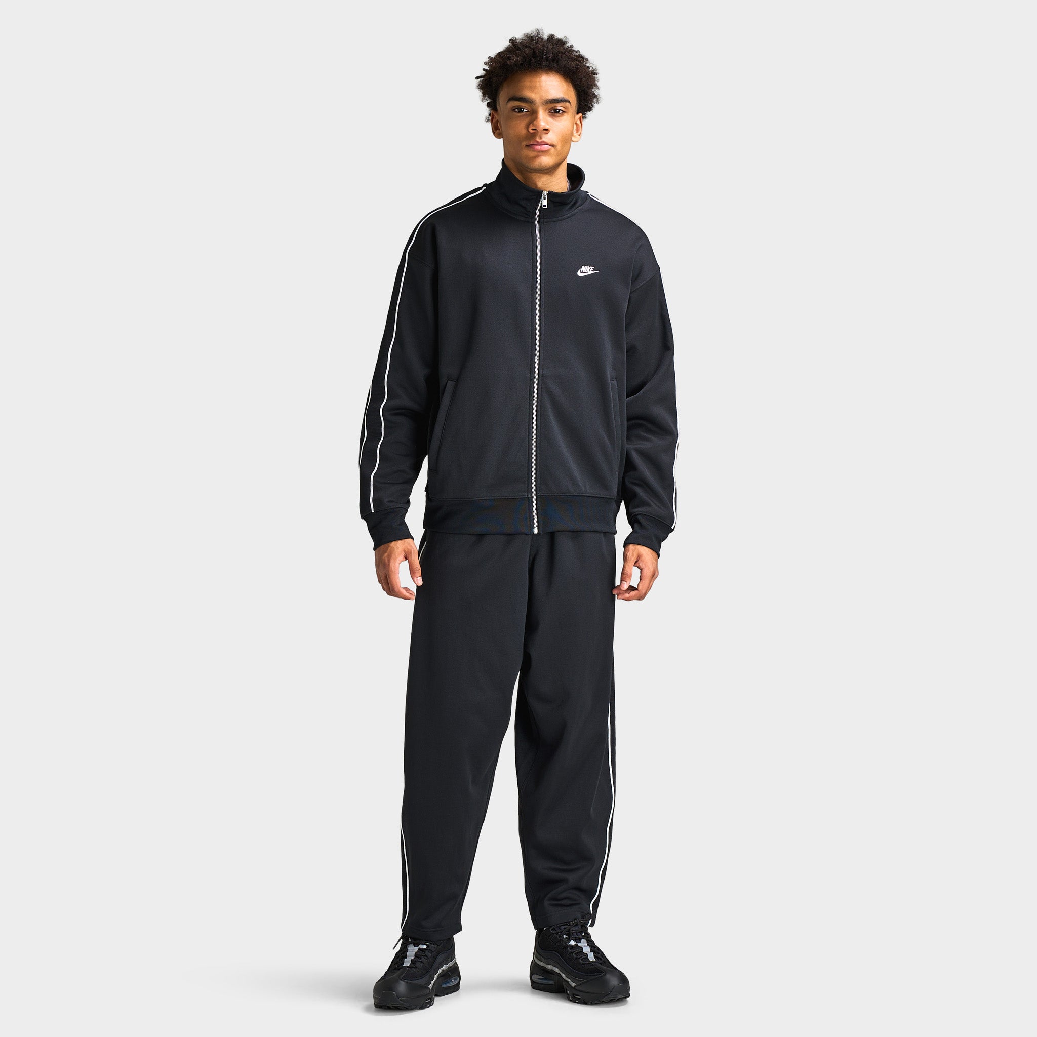 Nike Sportswear Club Oversized Knit Tracksuit Jacket / Black – JD