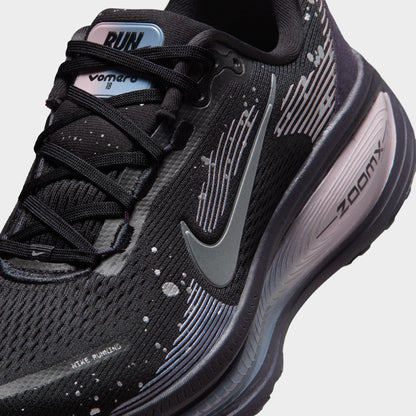 Nike Women's Vomero 18 Black / Metallic Dark Grey - Cave Purple