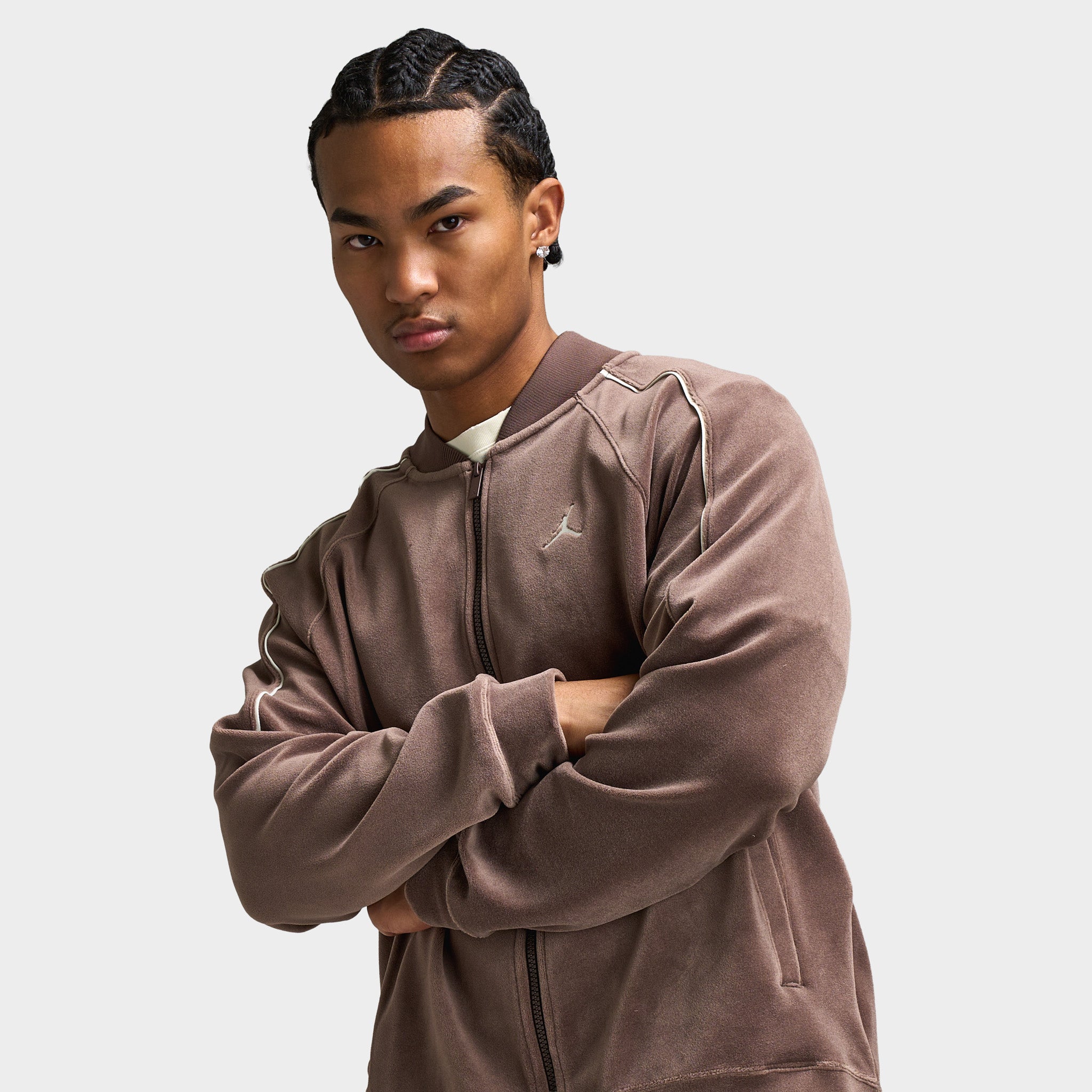 Jordan Men's Brooklyn Track Jacket / Brown – JD Sports
