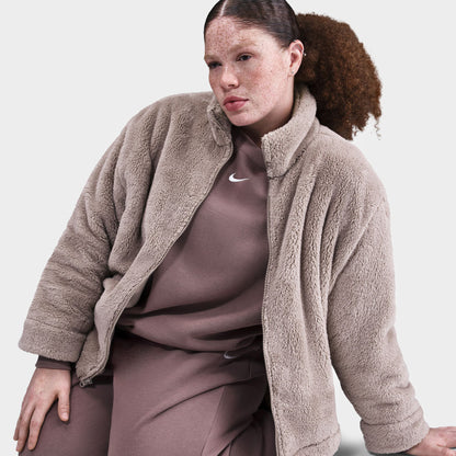 Nike Sportswear Veste Sherpa Essentielle / Malt / Voile