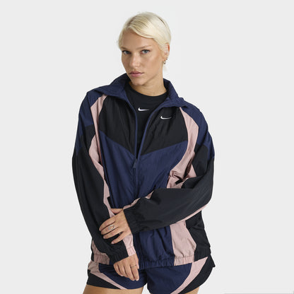 Nike Sportswear Women's Oversized Track Jacket Midnight Navy / Black