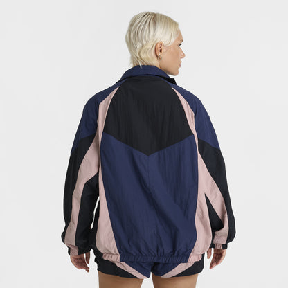 Nike Sportswear Women's Oversized Track Jacket Midnight Navy / Black