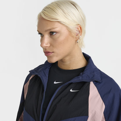 Nike Sportswear Women's Oversized Track Jacket Midnight Navy / Black