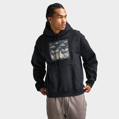 Nike Solo Swoosh Fleece Hoodie / Black