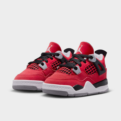 Jordan 4 Retro TD Fire Red / White - Black