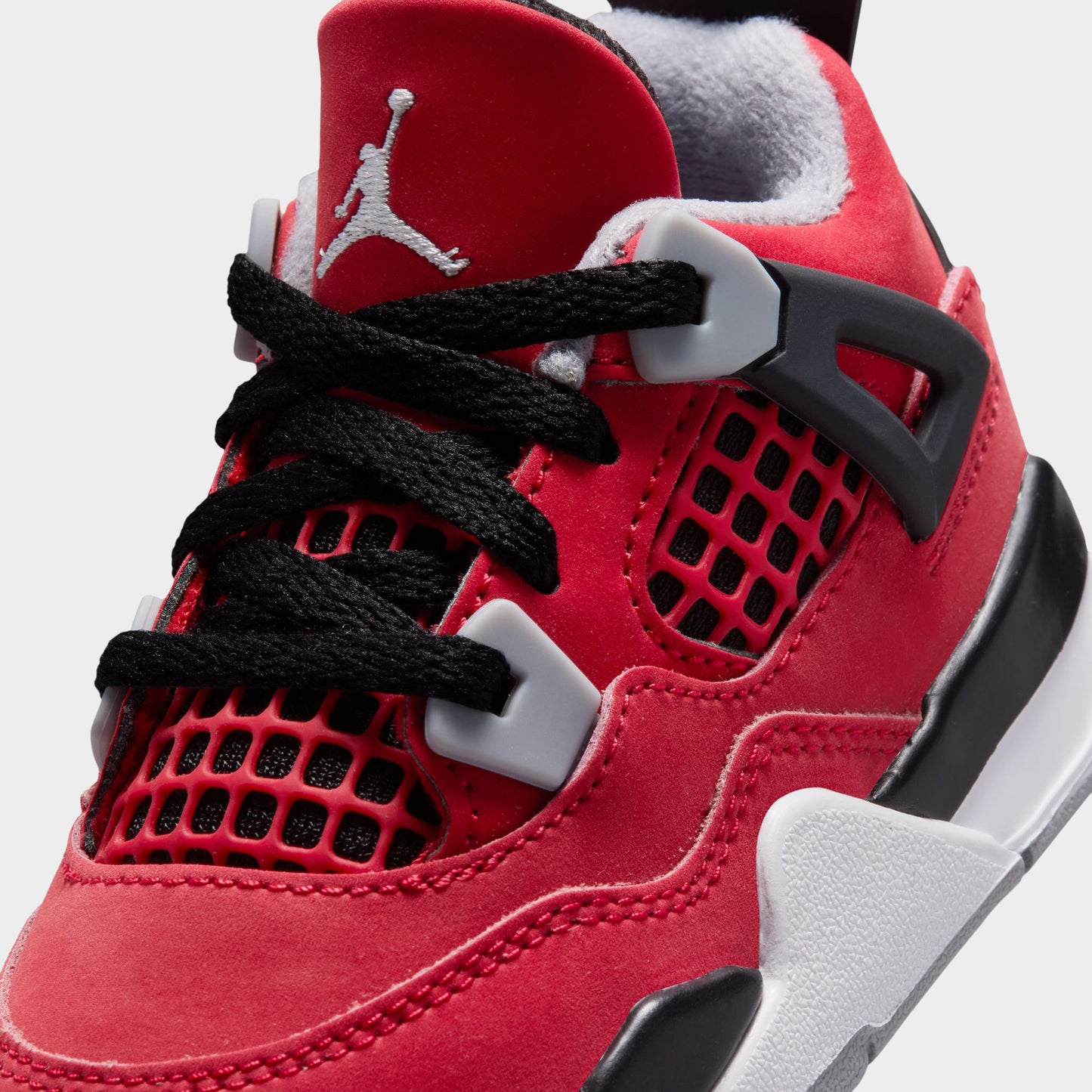 Jordan 4 Retro TD Fire Red / White - Black