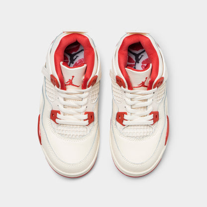 Jordan 4 Retro PS Pale Ivory / Sierra Red