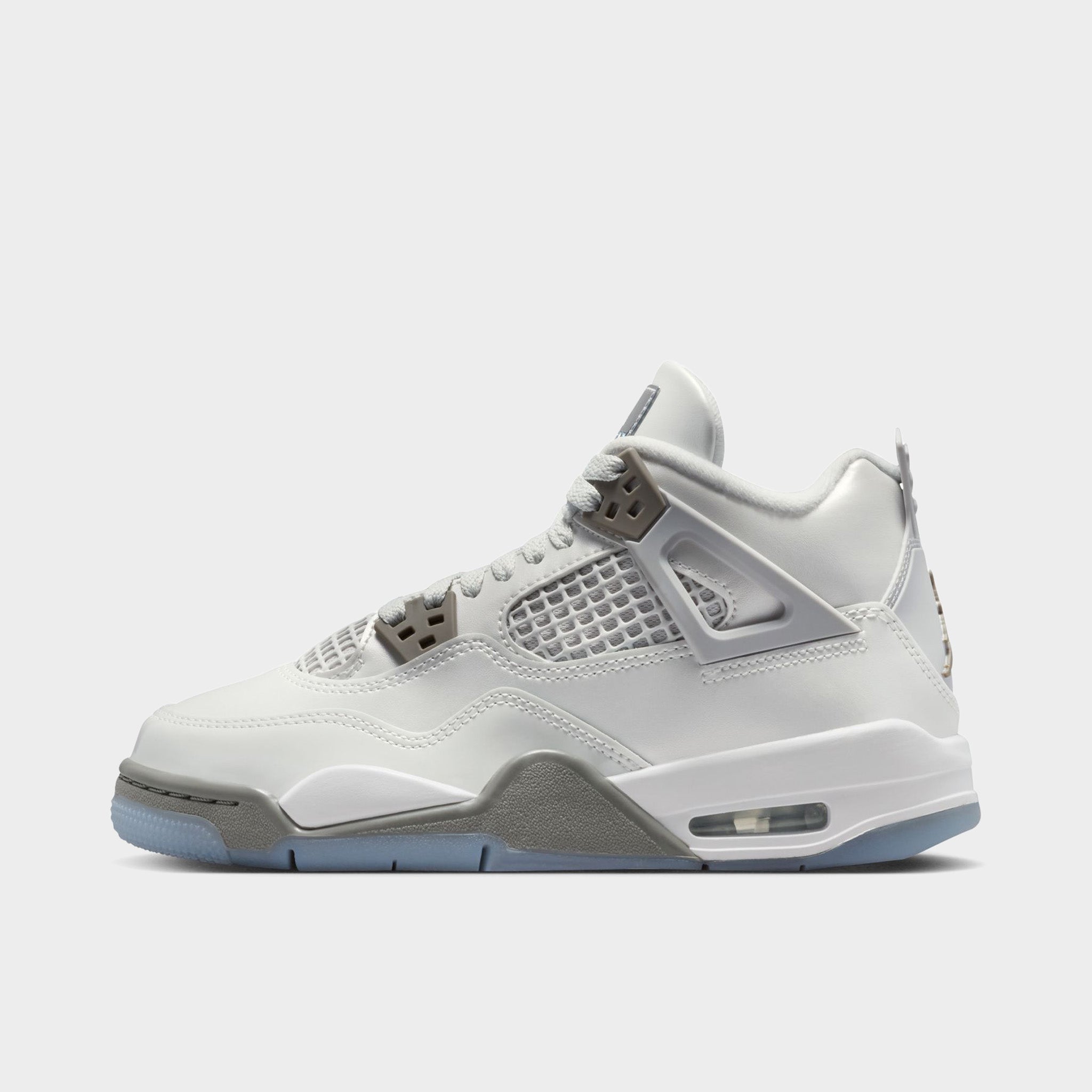 Jordan 4 Retro GS Photon Dust / Blue Chill - Flat Pewter – JD Sports