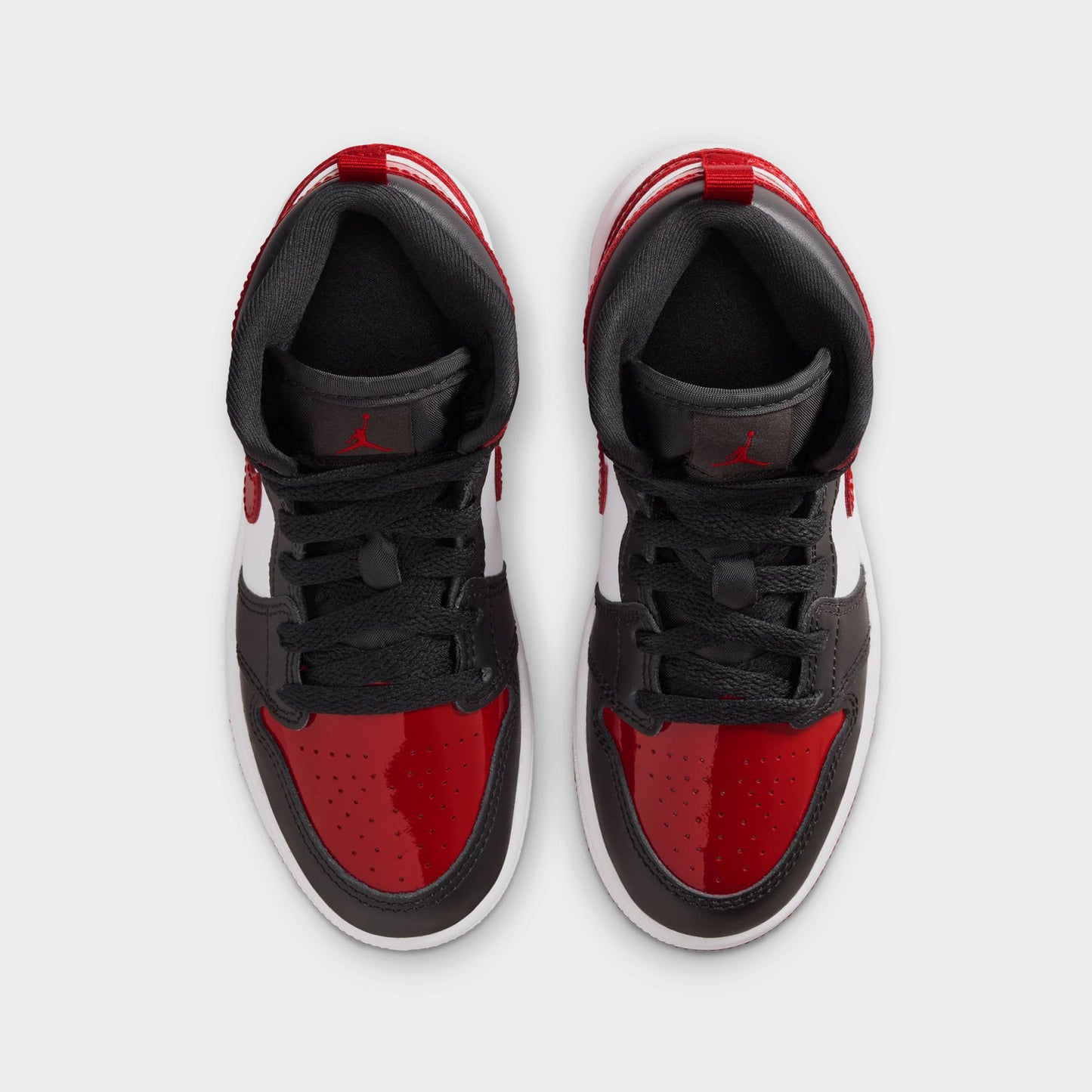 Jordan 1 Mid SE PS Black / Varsity Red - White