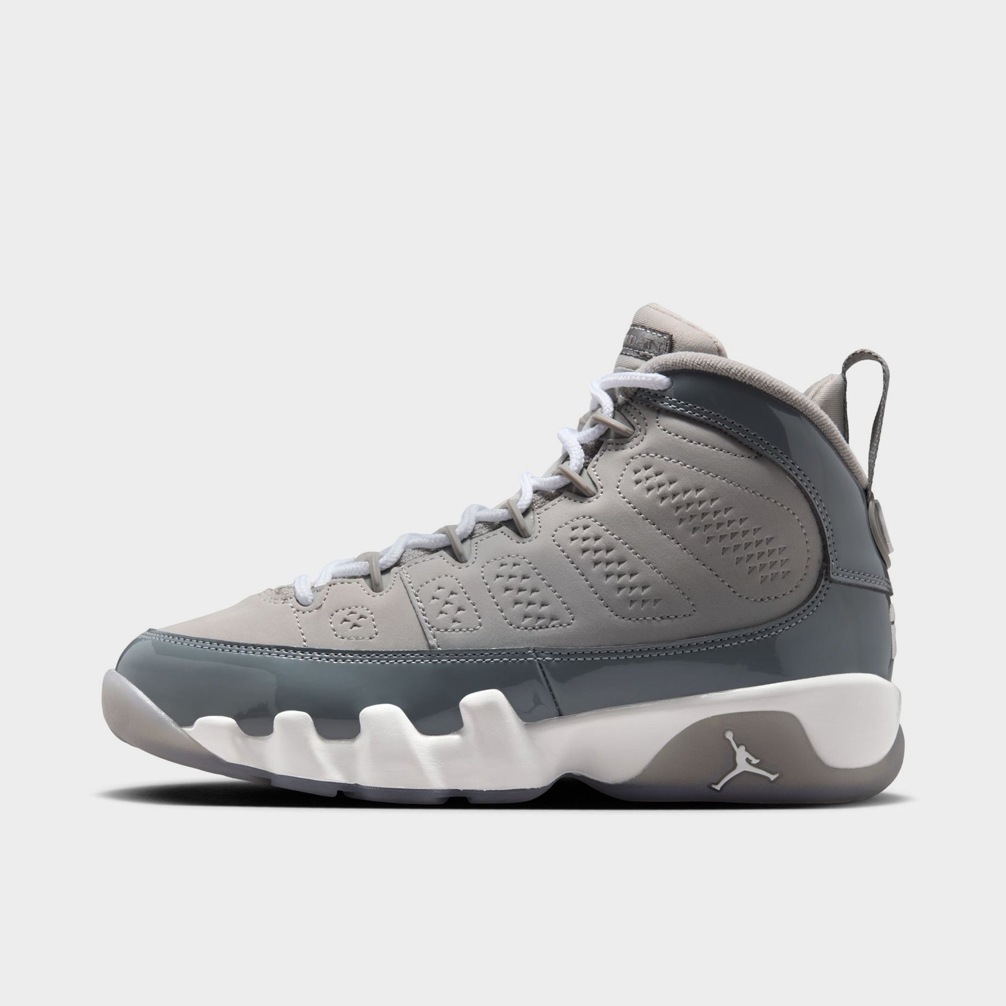 シューズ(男性用) AIR JORDAN 9 RETRO COOL GREY-WHITE 28cm Jordan 9 Retro GS Medium Grey / Cool Grey - White – JD Sports