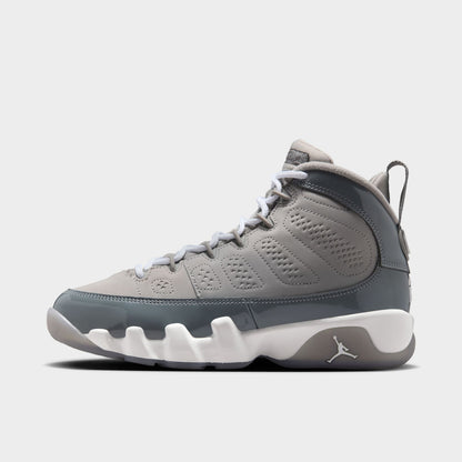 Jordan 9 Retro GS Medium Grey / Cool Grey - White