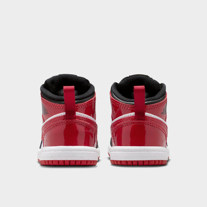 Jordan 1 Mid SE TD Noir / Rouge Varsity - Blanc