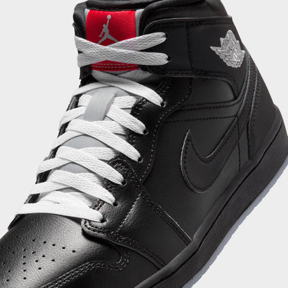 Jordan 1 Mid SE Noir / Noir - Blanc