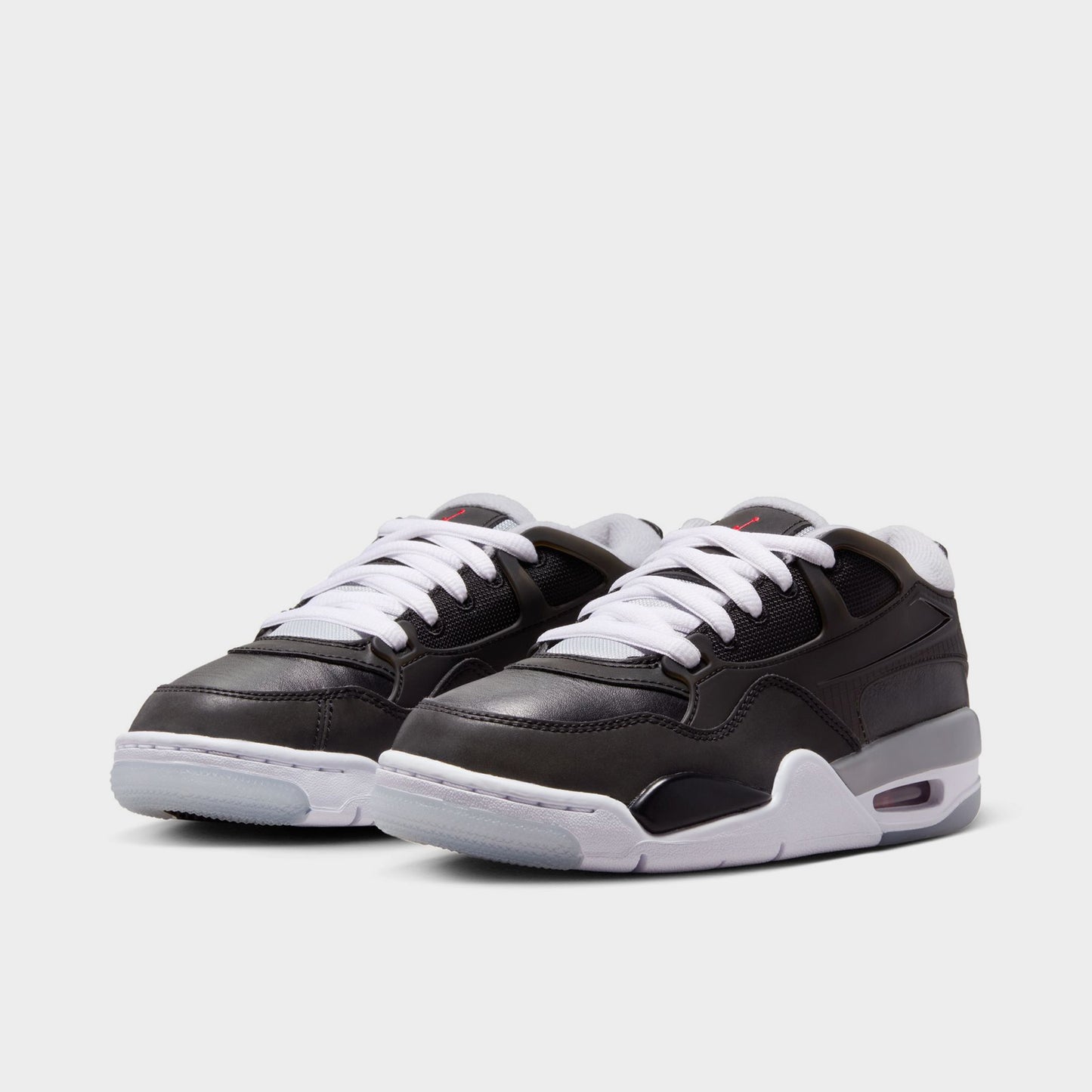 Jordan 4RM PRM GS Black / Fire Red - Wolf Grey