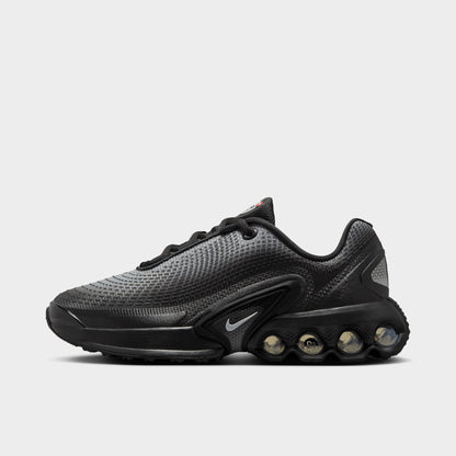 Nike Air Max DN GS Noir / Gris Fumé Clair - Argent Métallique