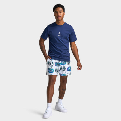 Nike Practice Mesh Dri-FIT 5" Basketball Shorts White / Black