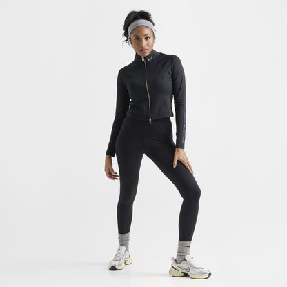 Nike One Women's Dri-FIT High Rise Crop Leggings / Black